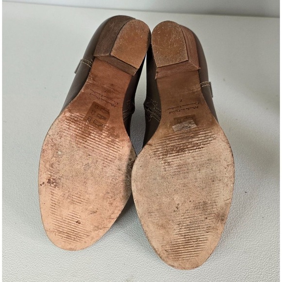 Madewell Billie ANKLE Boots Wet Pebble Gray TAUPE SZ 7 Short Side Zip Boots - Picture 8 of 8